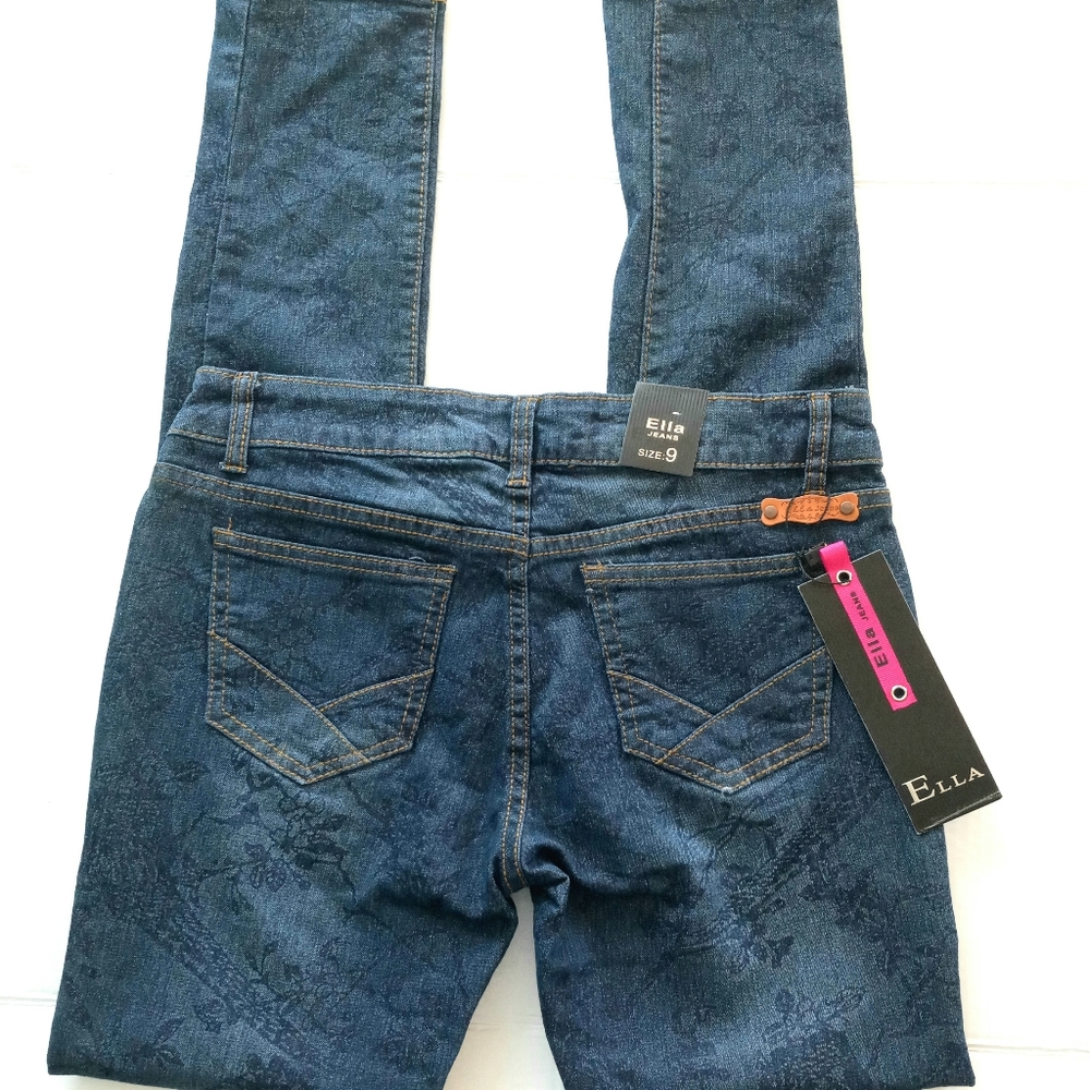 Ella Jeans size 9 skinny leg NWT - Picture 2 of 6